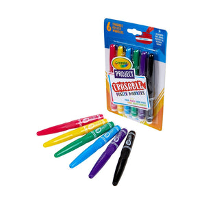 Project 6 ct. Erasable Poster Markers - My Little Thieves
