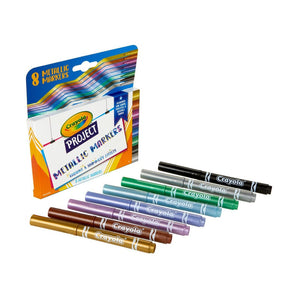 Project 8 ct. Metallic Markers - My Little Thieves
