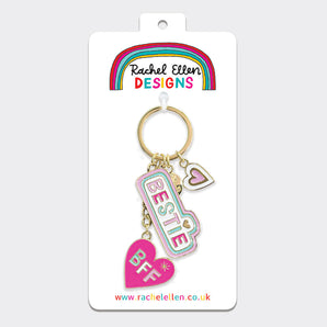 Rachel Ellen Designs Enamel Keyring - Assorted Styles
