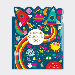 Rachel Ellen Designs Die-Cut Colouring Book & Stickers