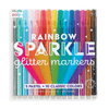 Rainbow Sparkle Glitter Markers - Set of 15 - My Little Thieves