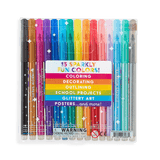 Rainbow Sparkle Glitter Markers - Set of 15 - My Little Thieves