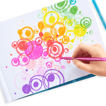 Rainbow Sparkle Glitter Markers - Set of 15 - My Little Thieves