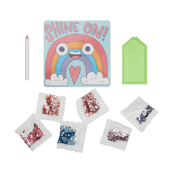 Razzle Dazzle Mini Gem Art Kit - Rad Rainbow - My Little Thieves