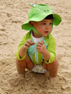 Reusable Baby Swim Diaper & Sun Hat Set - Alligator - My Little Thieves