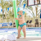 Reusable Baby Swim Diaper & Sun Hat Set - My Little Thieves