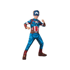 Rubie's Rubies' Marvel Avengers Captain America Classic Child Costume | Costumes - My Little Thieves