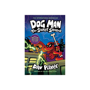 Scholastic Inc. Dog Man: The Scarlet Shedder (Dog Man 12) ” Children's Book For Kids | Children's & Teenage Fictio... - My Little Thieves