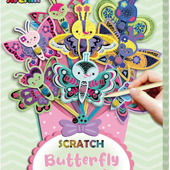 Scratch Bouquet Kit â€“ Butterfly - My Little Thieves