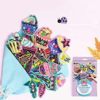 Scratch Bouquet Kit â€“ Cupcake - My Little Thieves