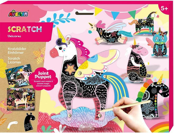 Scratch Greeting Cards- Unicorns - My Little Thieves