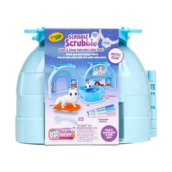 Scribble Scrubbie Pets Arctic Igloo Playset - Crayola - My Little Thieves