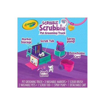 Scribble Scrubbie Pets Grooming Truck - My Little Thieves