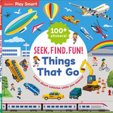 SEEK, FIND, FUN! Things That Go - cover