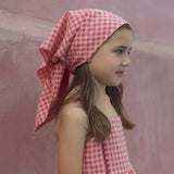 Seersucker Rose Girls Jumpsuit - My Little Thieves
