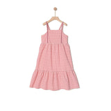 Seersucker Rose Girls Jumpsuit - My Little Thieves