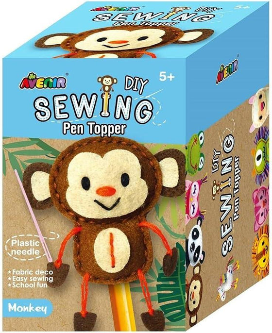 Sewing Pen Topper - Monkey - My Little Thieves