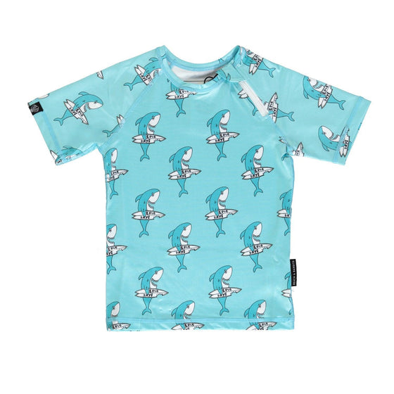 Shark Dude Tee Swim T-shirt - My Little Thieves