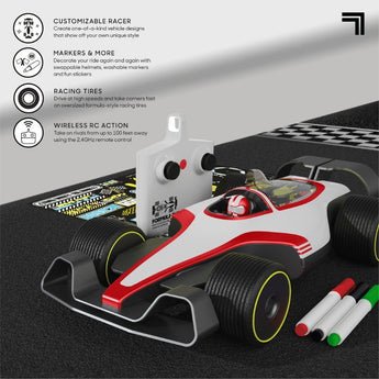 Sharper Image Rc F1 Doodle Formula Flex | Customisable Remote Control Racer - My Little Thieves