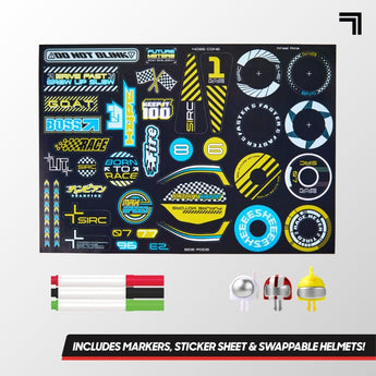 Sharper Image Rc F1 Doodle Formula Flex | Customisable Remote Control Racer - My Little Thieves