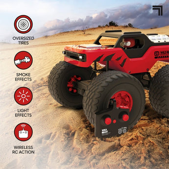 Sharper Image Rc Wild Beast 4x4 Truck | Oversized Tyres & Water Resistant - My Little Thieves