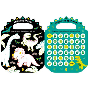 Shiny Stickers My Green and Scaly Dinosaur Activity Book - publisher image 2