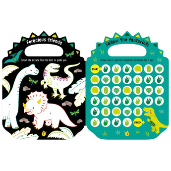 Shiny Stickers My Green and Scaly Dinosaur Activity Book - publisher image 2