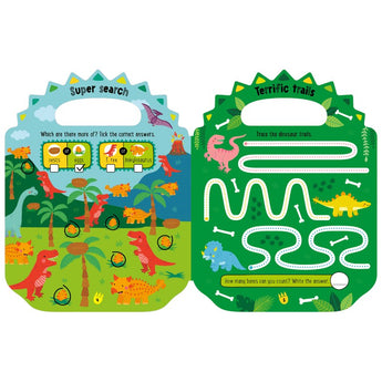 Shiny Stickers My Green and Scaly Dinosaur Activity Book – official publisher image 8