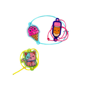 Shrink - Its! DIY Shrink Art Bracelet Kit - B.F.F, Cute Crew, Fun Friends - My Little Thieves