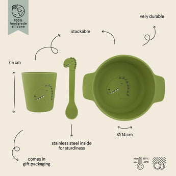 Silicone First Meal Set - My Little Thieves