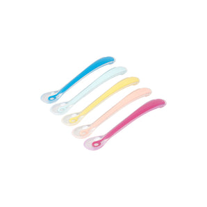 Babymoov Silicone Baby Spoons - Multicolor, BPA-Free