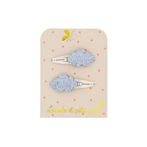 Glitter Sparkle Cloud Hair Clips – Enchant Your Style