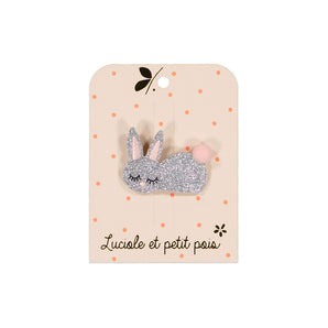 Glitter Rabbit Hair Clip Sparkle In Style