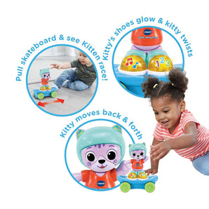 VTech Skate-Along Kitty - Interactive Baby Toy with Lights & Music