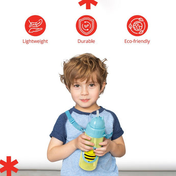 Skip Hop Zoo Kids Straw Bottle Tritan Renew Eco Friendly - My Little Thieves
