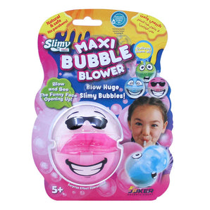 Slimy Funny Maxi Bubble Blower On Blister | Slime & Putty - My Little Thieves