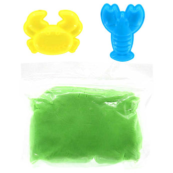 Slimy Sandy Fluff In Small Bucket With 1/2 3 D Shaping Tool | Slime & Putty - My Little Thieves