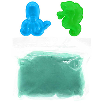 Slimy Sandy Fluff In Small Bucket With 1/2 3 D Shaping Tool | Slime & Putty - My Little Thieves