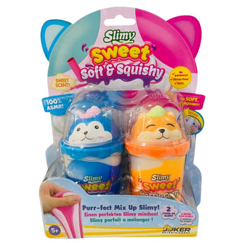 Slimy Soft & Squishy Twin Pack | Scented Animal Themed Slime Set - My Little Thieves
