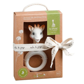 Sophie La Girafe So'pure Ring Teether White Teething Toy, Newborn Gift, | Pacifier & Teether Accessories - My Little Thieves