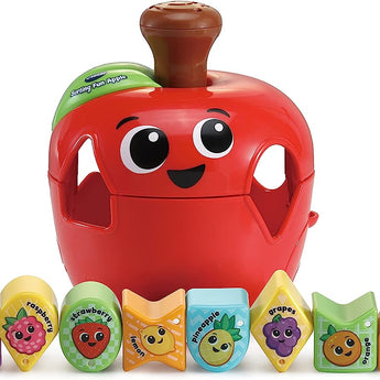 Sorting Fun Apple, Shape Sorter, Educational Learning Toy - My Little Thieves