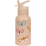 Stainless steel drink bottle: Butterflies - My Little Thieves