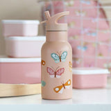 Stainless steel drink bottle: Butterflies - My Little Thieves