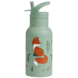 Stainless steel drink bottle - Forest friends - My Little Thieves