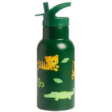 Stainless steel drink bottle - Jungle tiger - My Little Thieves