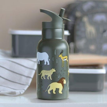 Stainless steel drink bottle - Savanna - My Little Thieves