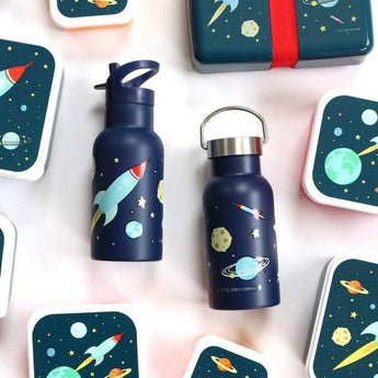 Stainless steel drink bottle - Space - My Little Thieves