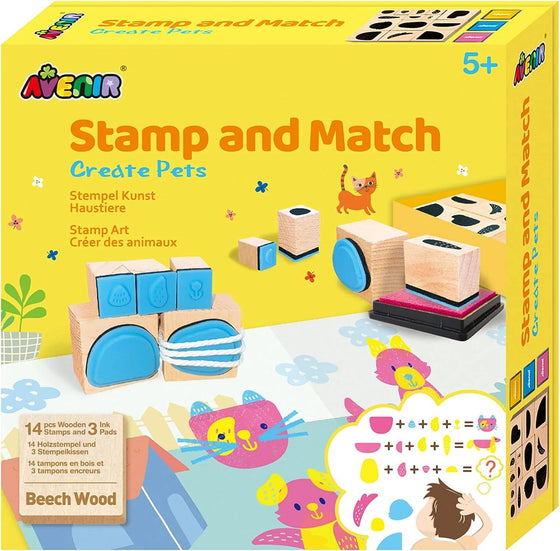 Stamp and Match - Create Pets - My Little Thieves