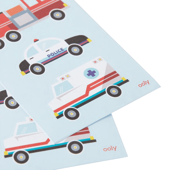 Stickiville Helping Vehicles Stickers - My Little Thieves