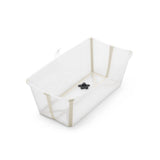 Stokke Flexi Bath Sandy Beige + Stand Bundle | Foldable Baby Bathtub - My Little Thieves